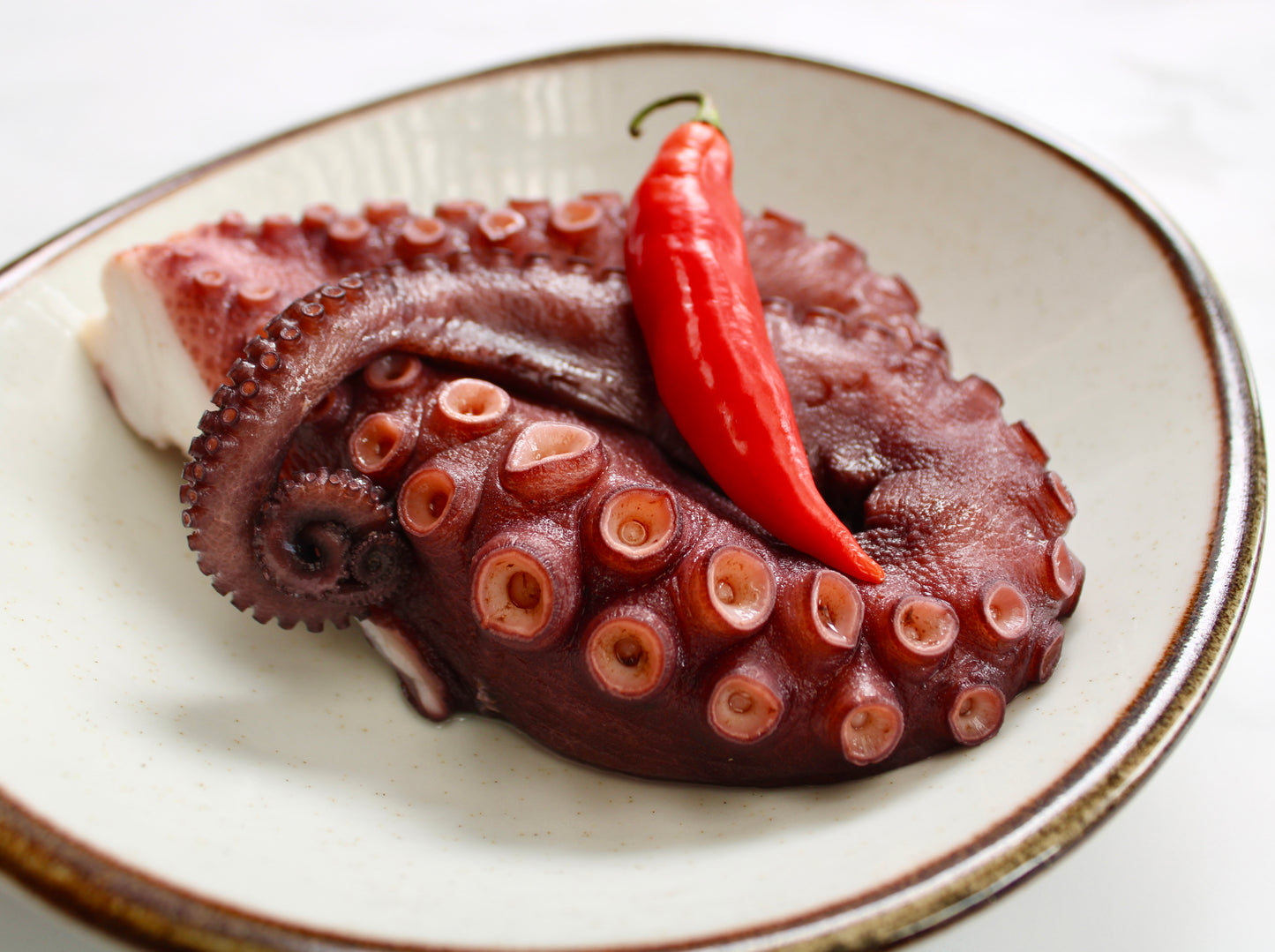 Tentaculo De Pulpo Cocido