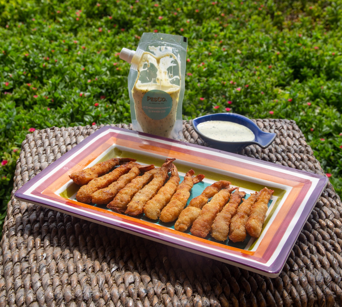 Pack Langostinos Al Panko + Salsa Acevichada