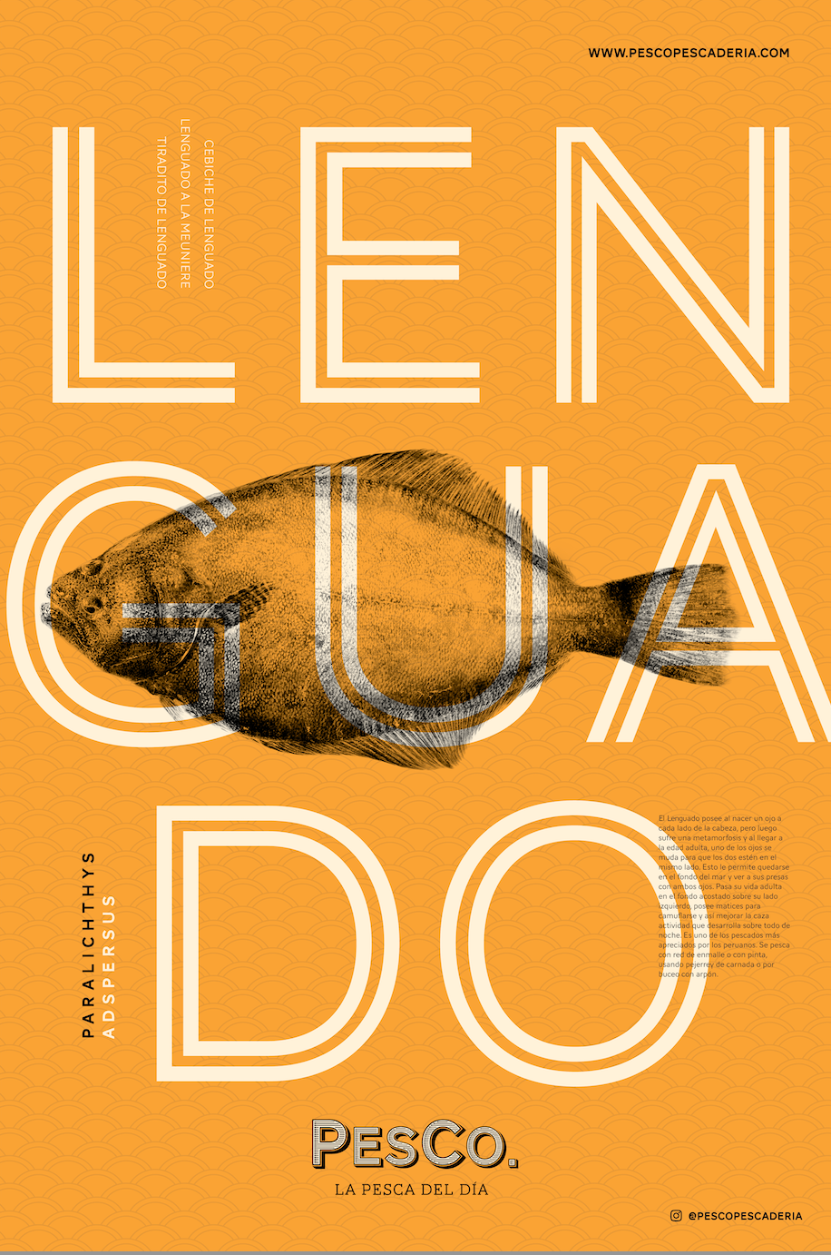 Poster Lenguado